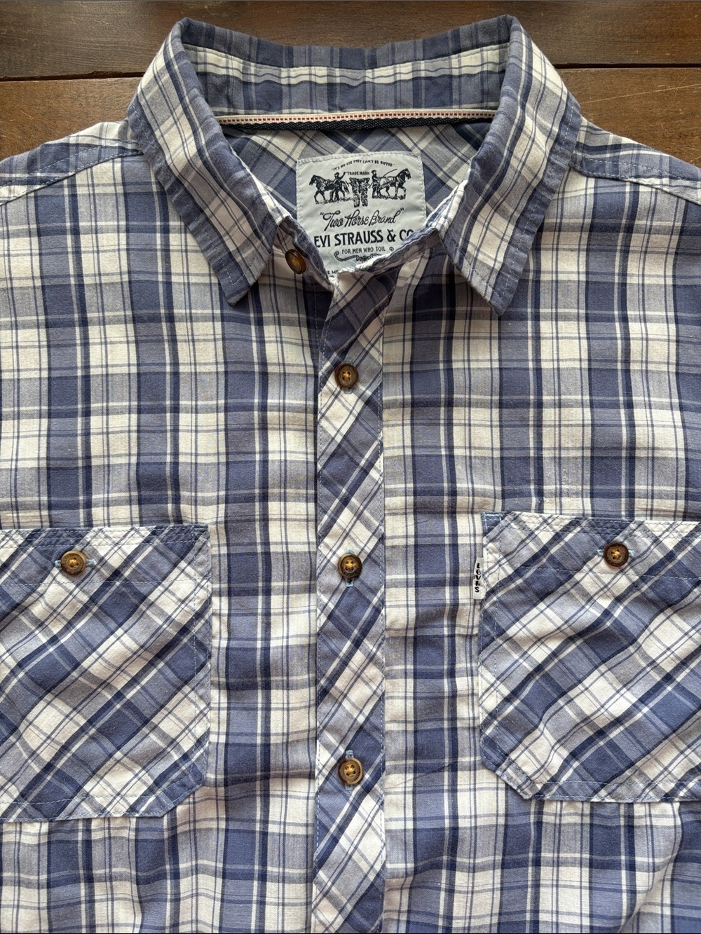 Levi's Plaid Button-Down Shirt - Men's